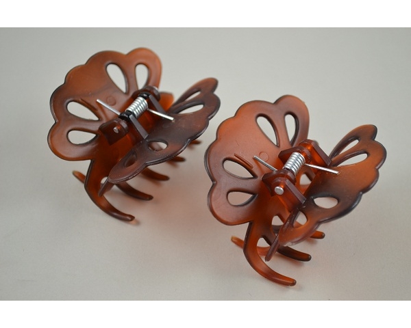 Card of 2 torte flower design clamps