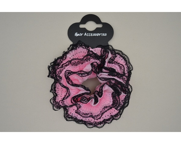 Single sateen & velvet scrunchie per card. Colours & design as per images
