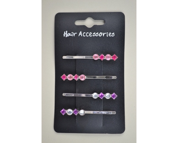 4 coloured diamante stone grips