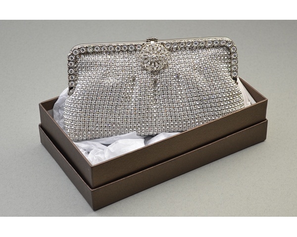 Vintage silver clutch bag shop